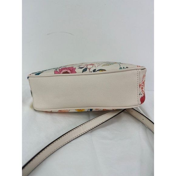 Nanette Lepore Hartley Camera Crossbody Purse Floral Botanical Vegan Leather - Picture 5 of 7